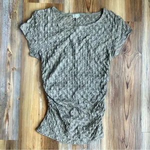 Free People Intimately NEW Lace Baby Tee Keep It Simple Top Size M #C24109 thumbnail 4