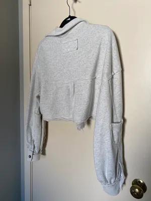 POL Cropped Grey Jacket thumbnail 2