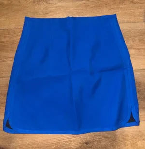 ZARA Blue Mini Skirt thumbnail 1