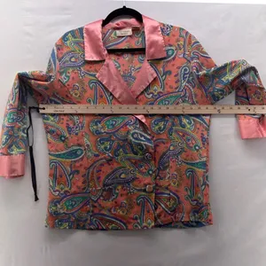 Victorias Secret Vintage Paisley Pajama Set‎ Pink Small thumbnail 10