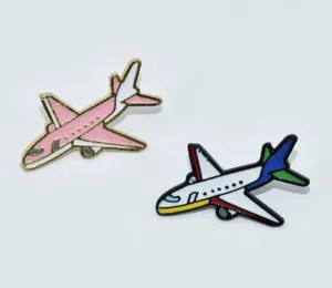 2 Airplane Pins Pink thumbnail 1