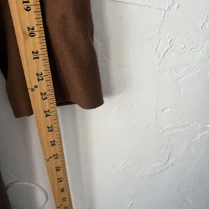 Vintage Max New York Wool Blend Long Coat Brown Large‎ Clean Girl Peppy Academia thumbnail 8