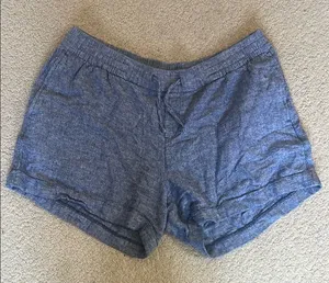 Women's Blue Casual Shorts thumbnail 1