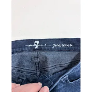 7 For All Mankind‎ Gwenevere Skinny Jeans Dark Wash Size 26 thumbnail 4