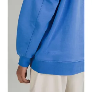 Lululemon Perfectly Oversized Crew *Graphic Blue Nile 4 thumbnail 4