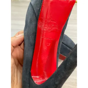 Christian Louboutin Ultra High Ultra Soft Suede Stiletto Heels thumbnail 10