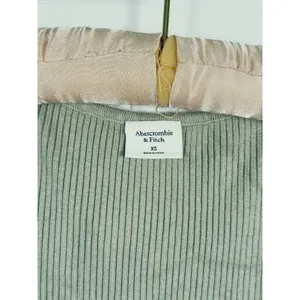 Abercrombie & Fitch Sweetheart Corset Bodysuit Size XS Sage Green Romantic Sexy thumbnail 4