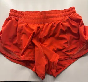 Red Lululemon Shorts 2.5" Hotty Hot Low-Rise thumbnail 1