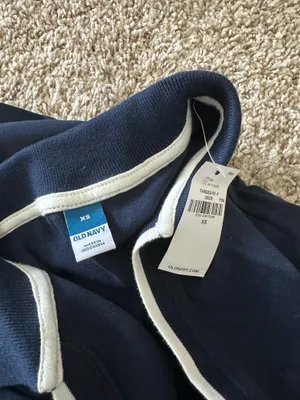 Old Navy Collared Short Sleeve Shirt Navy thumbnail 3