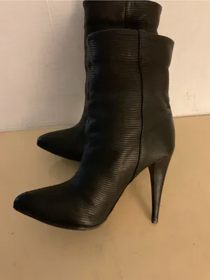 Loeffler Randall women Black Pointed Stiletto Ankle Emory Wave Boots US 6 thumbnail 10