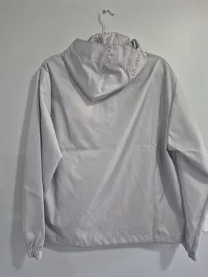 Madhappy unisex Oversized Nylon Anorak rain jacket grey Jacket Xsmall xs NWT thumbnail 6