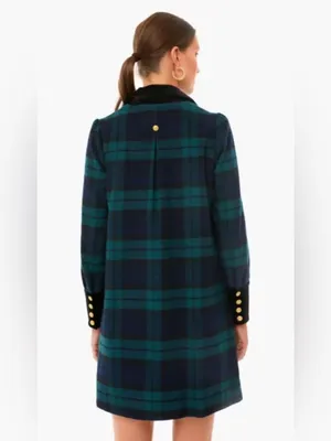 Tuckernuck Blackwatch Twiggy Plaid Wool Blend Dress Size Small Women thumbnail 8