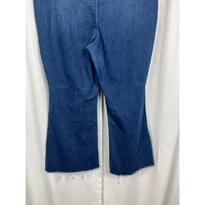 Free People We The Free Curvy Flare Leg Raw Hem Jeans Sz.35 thumbnail 9