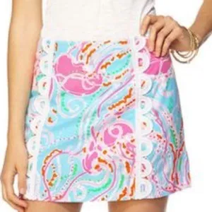Lilly Pulitzer JBJ marigold skirt thumbnail 1