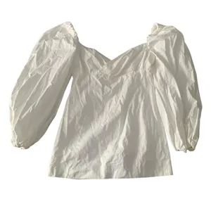 House of London CB size large j adore White Dress mini long sleeve puff statemen thumbnail 2