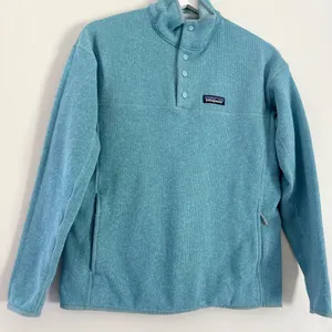 Patagonia Women’s Lightweight Better Sweater in Marsupial Blue Size Medium thumbnail 4