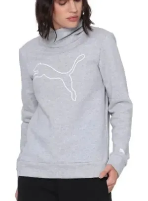 ✨ Puma Black Cowl Mock Neck Pull Over Sweatshirt✨ thumbnail 1