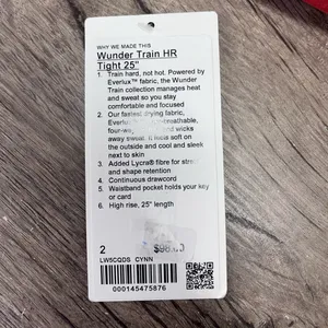 Lululemon Wunder‎ Train High-Rise Tight 25" size 2 thumbnail 3