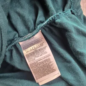Old Navy NWT Womens Side Ruched Boat Neck Long Sleeve‎ Top Teal Green Medium thumbnail 6