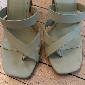 Pale Green Heeled Sandals Size 5.5 thumbnail 2