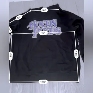 DISNEY HOCUS POCUS Women’s Long Sleeve Halloween Hoodie thumbnail 9