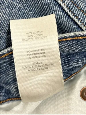 Aritzia Denim Forum Cotton The Joni High Rise Loose Denim Jeans Butter Mom SZ 29 thumbnail 7