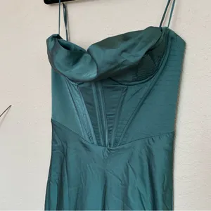 House of CB 'Charmaine' Forest Corset Maxi Dress NWOT size XS‎ thumbnail 8