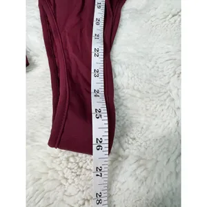 Shane Justin Burgundy Long Sleeve Performance Bodysuit NWT thumbnail 7