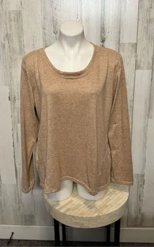 Forgotten grace brown sweater size 2XL thumbnail 1