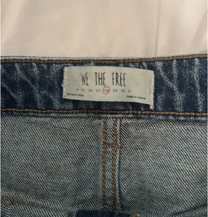 Free People Mini Skirt Denim thumbnail 3