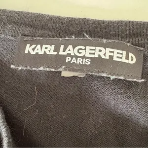 Karl Lagerfeld Black  pearl Button-Up Cardigan medium thumbnail 4