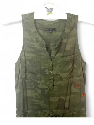 ANTHROPOLOGIE SANCTUARY Women’s Cameo Sleeveless Utility Romper Size Small thumbnail 5