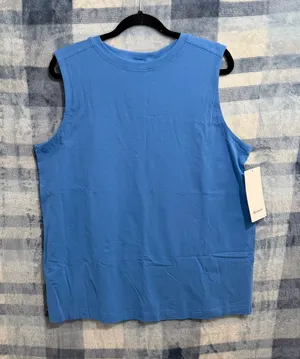 Lululemon All Yours Organic Cotton Tank Pool Blue XL thumbnail 1