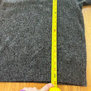 J. Crew Women's Crewneck Knit Sweater Pullover‎ Medium Gray Lambswool Blend thumbnail 6