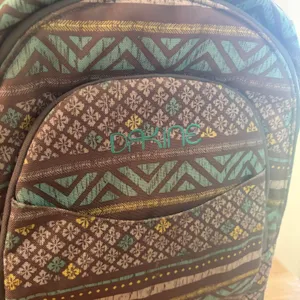 Dakine Gray Teal Yellow Backpack‎ Bag Laptop Sleeve Zipper Closure school work thumbnail 7