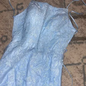 Lavetir blue tulle and lace dress sz.S thumbnail 8