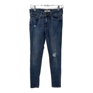 Levi's Womens 701 Super Skinny Distressed Jeans, Size 27 thumbnail 2