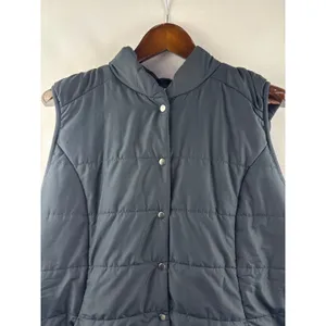 Women’s Coldwater Creek XL Black Puffer Vest thumbnail 2