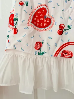 For Love & Lemons Daisy Mae Strapless Midi Bias Dress, Size M thumbnail 11