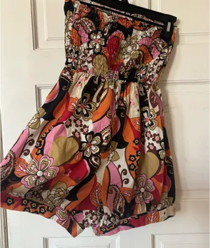 Xhilaration Romper Floral thumbnail 3