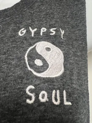 Spiritual-Gangster-GYPSY-SOUL-CROPPED YOGA TOP thumbnail 4