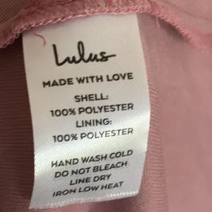 Lulus Maxi Dress Real Romantic Light Rose Pink Satin Strapless Flowy Size S thumbnail 14
