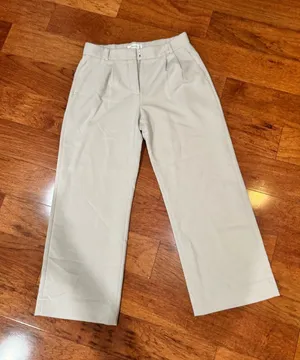 Abercrombie & Fitch Sloane tailored wide leg Trousers Size 28/6 thumbnail 1
