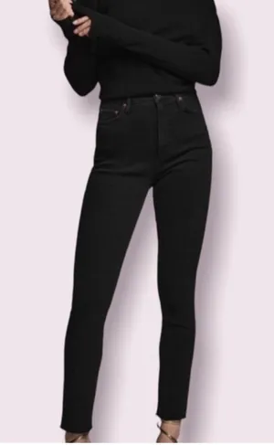Zara Black Stretch Skinny Jeans 8 thumbnail 1
