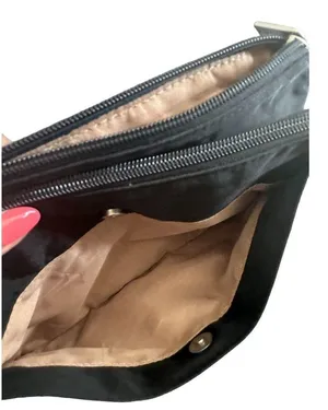 BAGGALINI Black Nylon Crossbody Zip Bag thumbnail 2