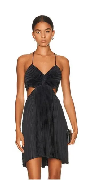 A.L.C Ari Mini Dress Black thumbnail 1