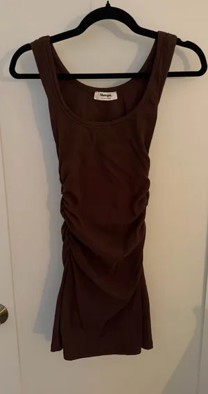 Showpo Brown Dress thumbnail 1