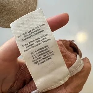 Wilfred Linen Burnt Orange Drawstring‎ Shorts Size XS thumbnail 9
