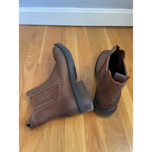 Timberland Rebotl Brown Chelsea Boots 8.5 Heritage Classic 1.75" Heel Leather thumbnail 7