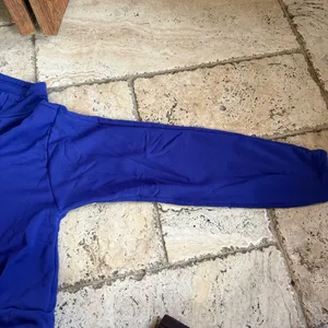 🙂Athleta Deep Blue/purple Fleece Pullover thumbnail 4
